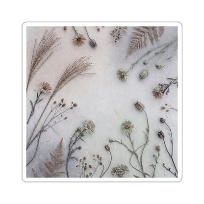 Dawn Dried Flowers Sticker - Japandi Ma