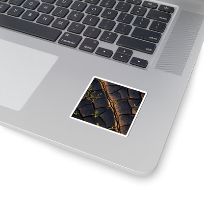 Spring Cracked Earth Gold Vein Sticker | Beautiful Decor