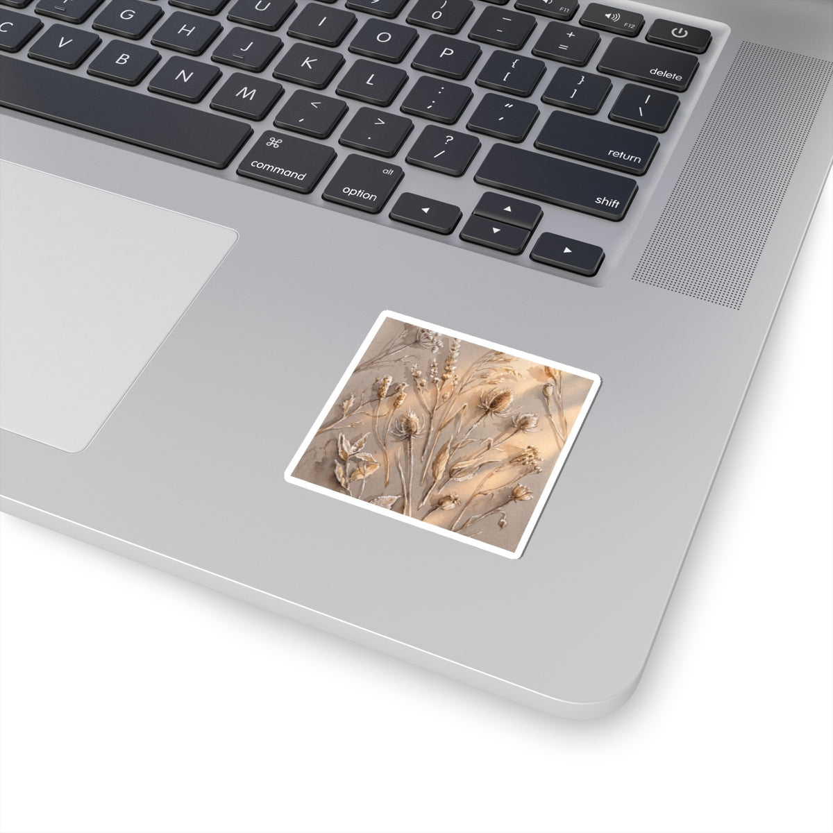 Kanso Dried Flowers Sticker - Japandi Watercolor