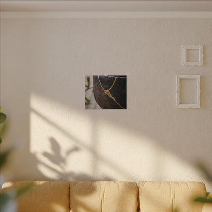 Dawn Tea Ceremony Canvas Art - Kintsugi Mono No Aware