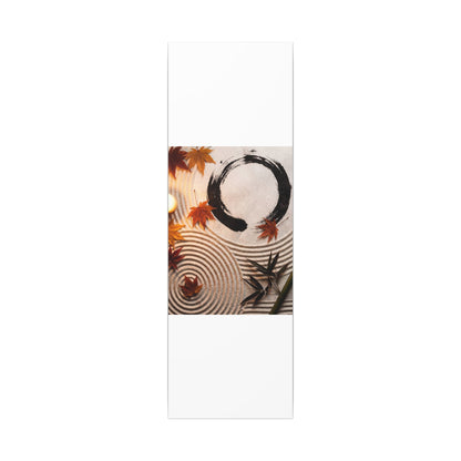 Tranquil Rock Garden Canvas Art - Enso Zen