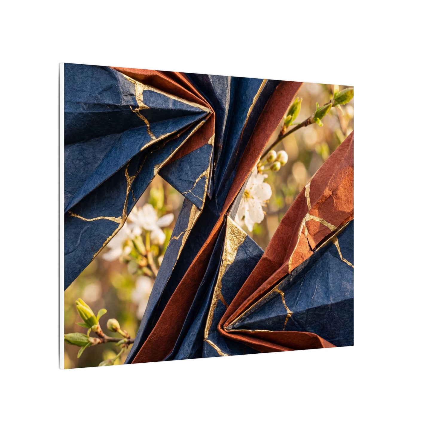 Spring Ceramic Bowl Watercolor Canvas Art | Warm Decor