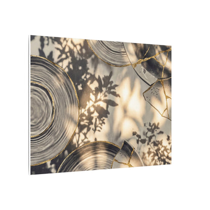 Healing Water Ripple Canvas Art - Gold Vein Kintsugi