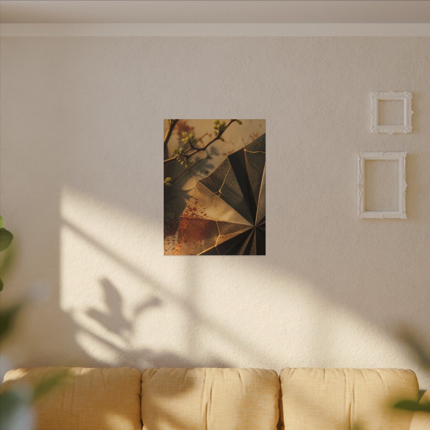Ma Paper Fold Canvas Art - Kintsugi Broken Beauty