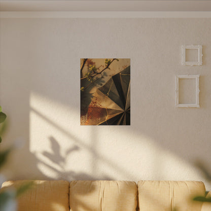 Ma Paper Fold Canvas Art - Kintsugi Broken Beauty