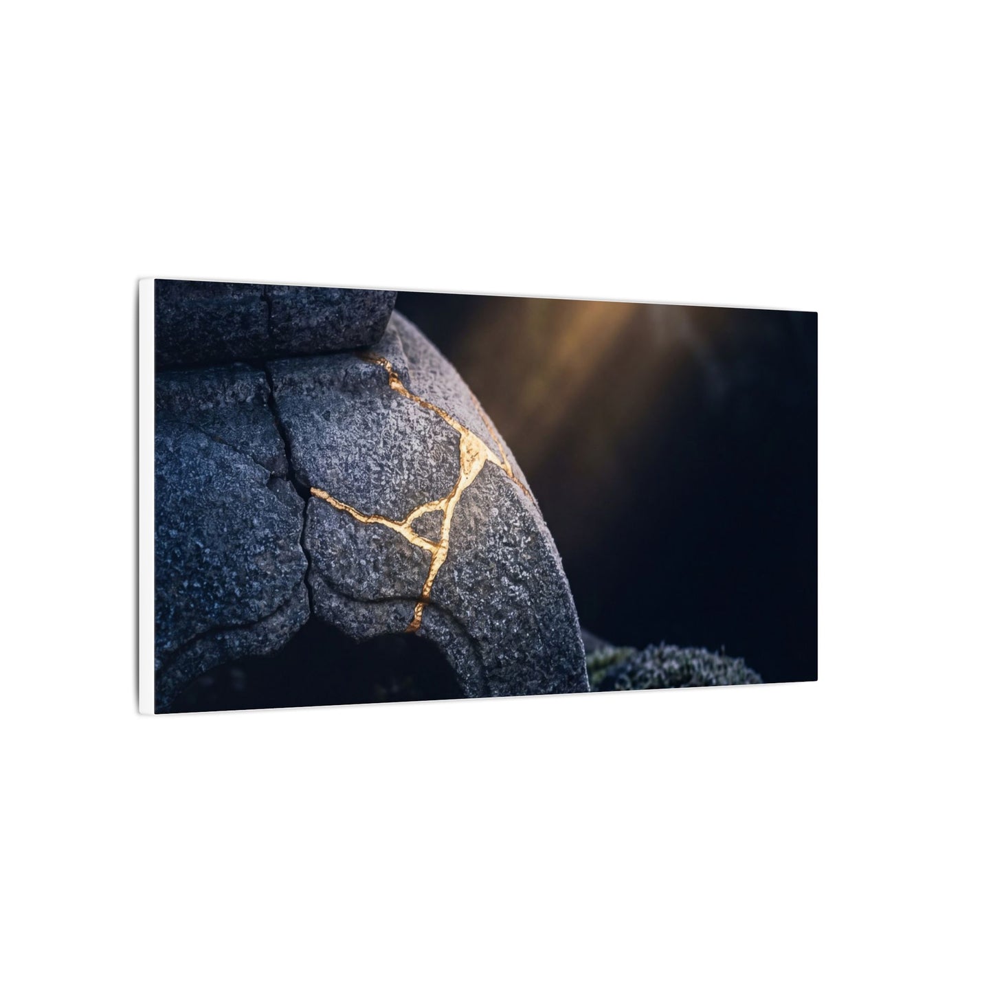 Ma Moonlit Garden Canvas Art - Kintsugi Broken Beauty