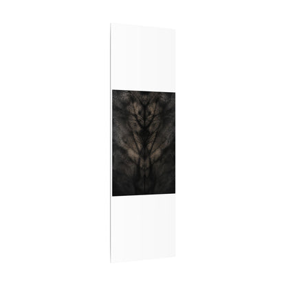Seijaku Shadow Play Canvas Art - Dark Japandi Charcoal Ink