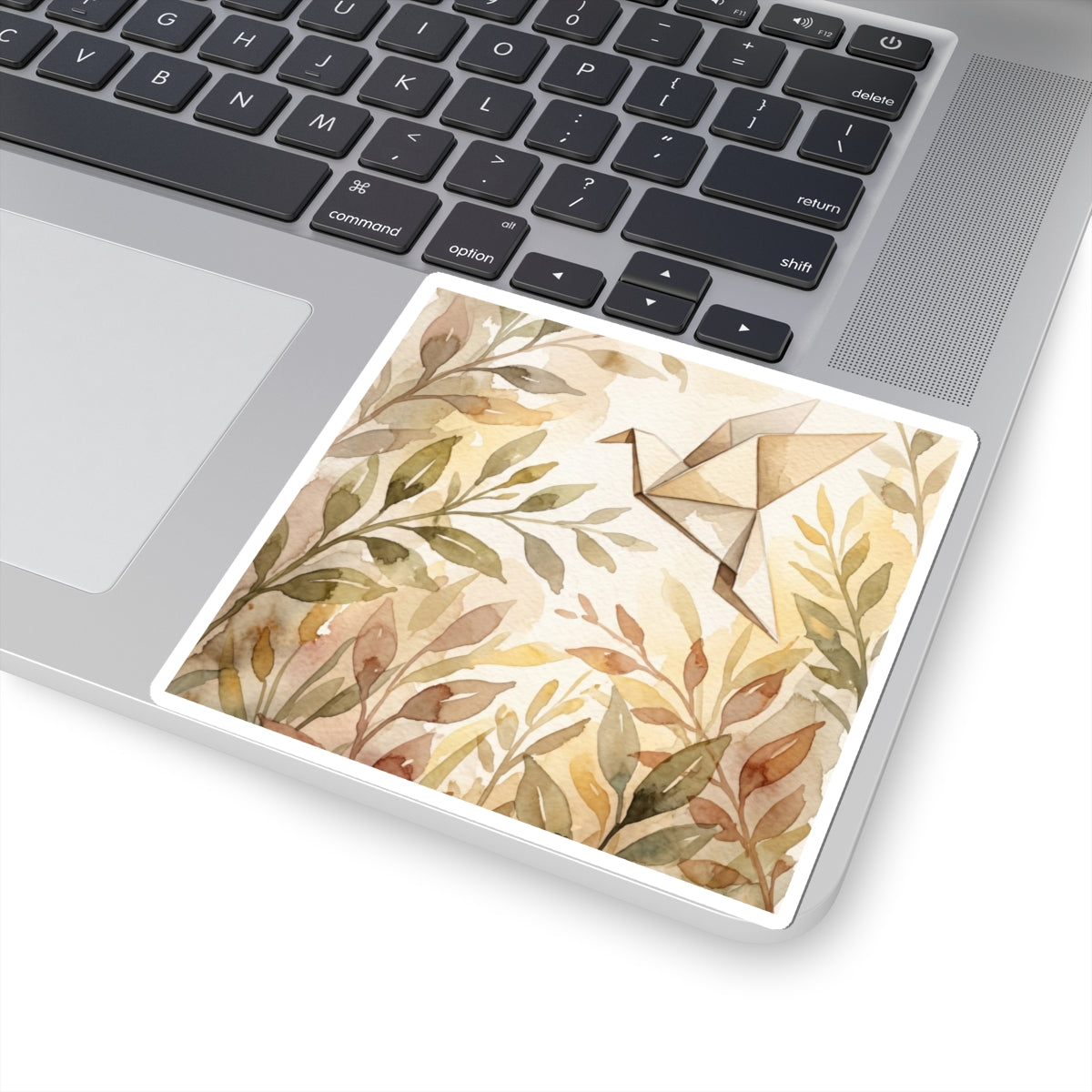 Golden Hour Paper Fold Sticker - Japandi Fukinsei