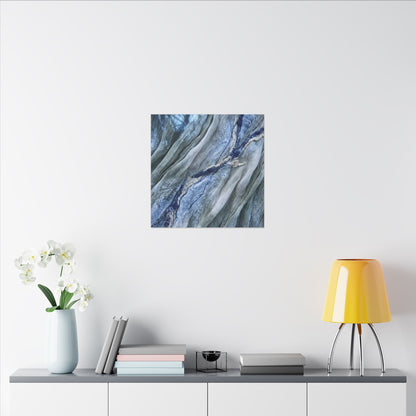 Moonlight Silk Drape Canvas Art - Japandi Mono No Aware