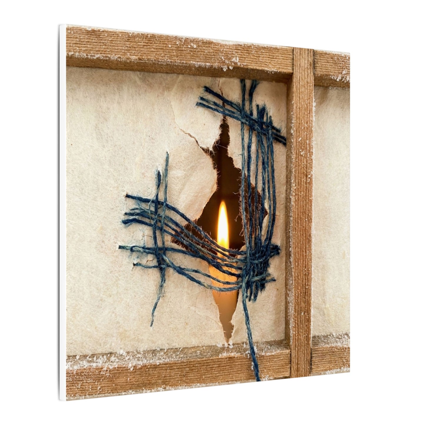 Winter Shoji Screen Broken Beauty Canvas Art | Resilient Decor