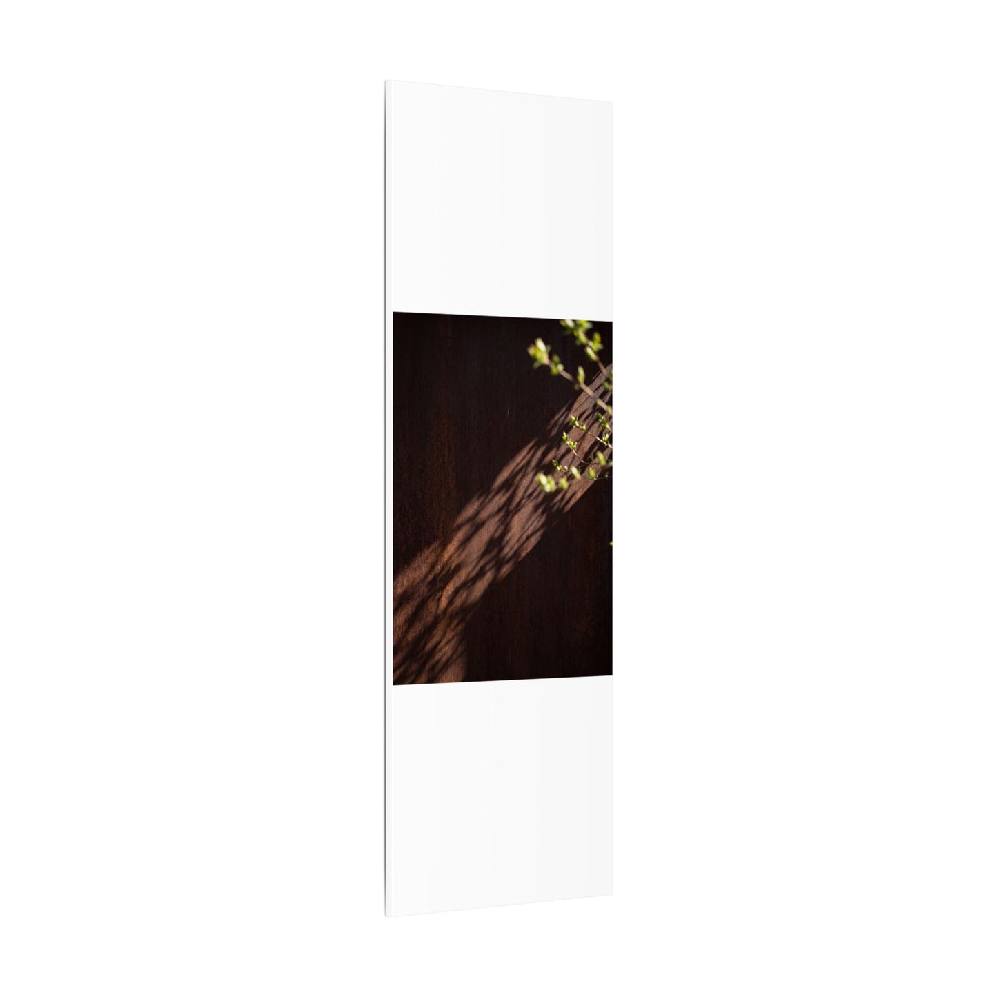 Rust Patina Moody Minimal Canvas Art | Sophisticated Dark Japandi Art