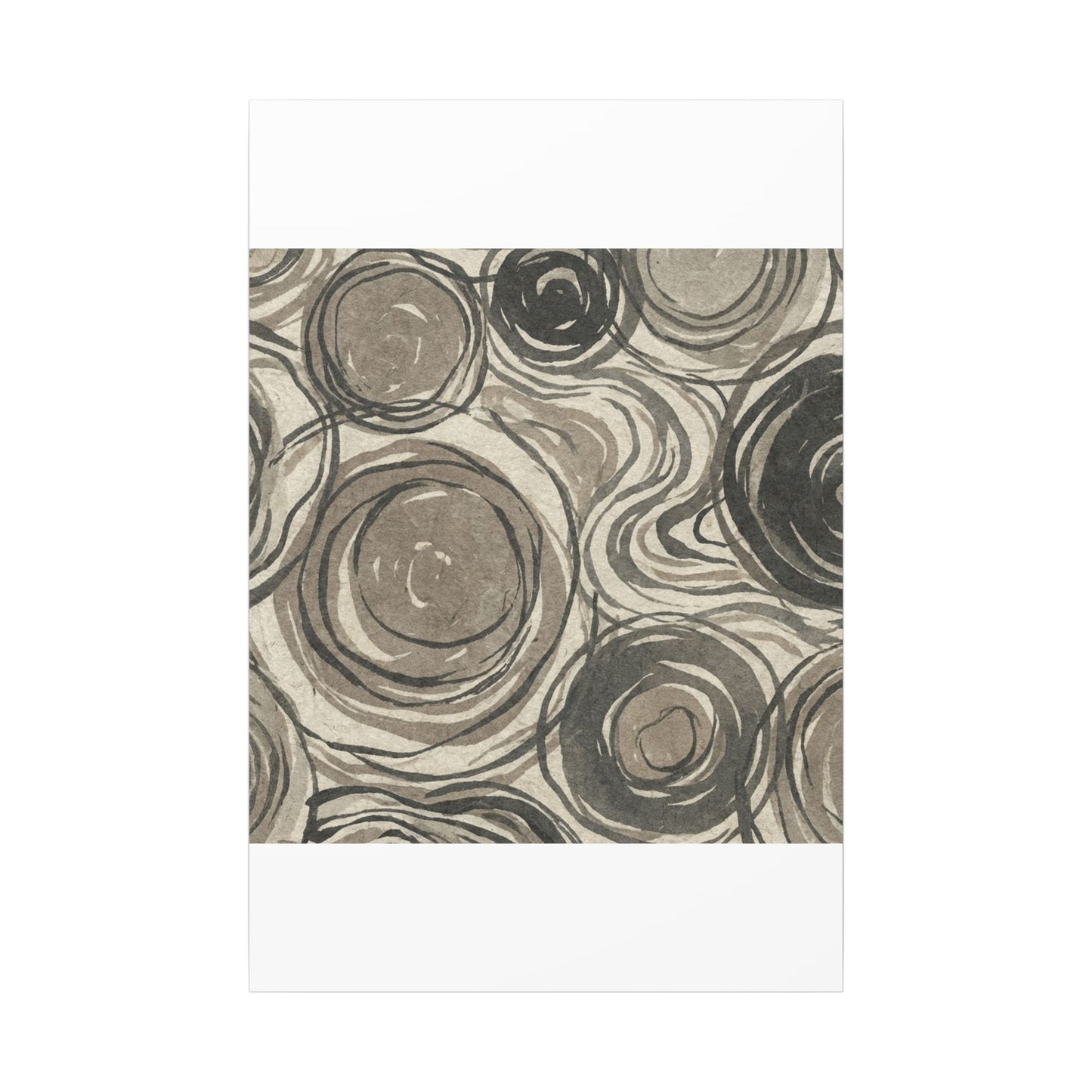 Wabi-sabi Pattern Japandi Japanese Pattern Canvas Art