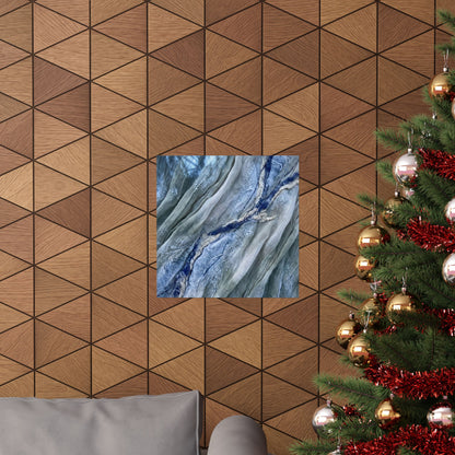 Warm Silk Drape Wall Art Print - Texture Japandi