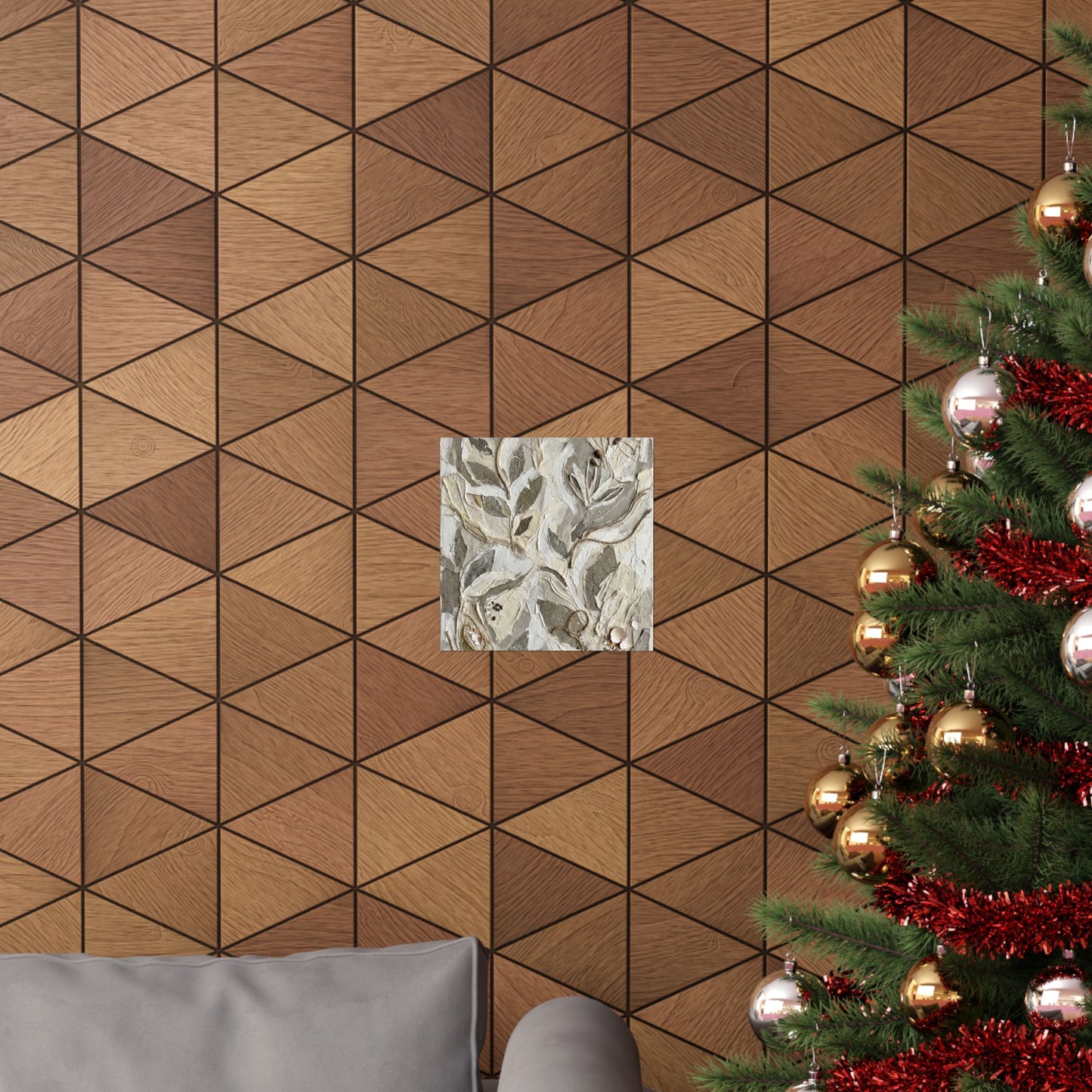 Japandi Textured Wall Art Print