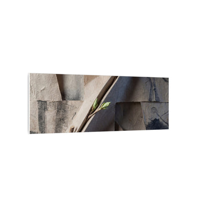 Paper Fold Canvas Art | Spring Japandi Japanese Pattern Art