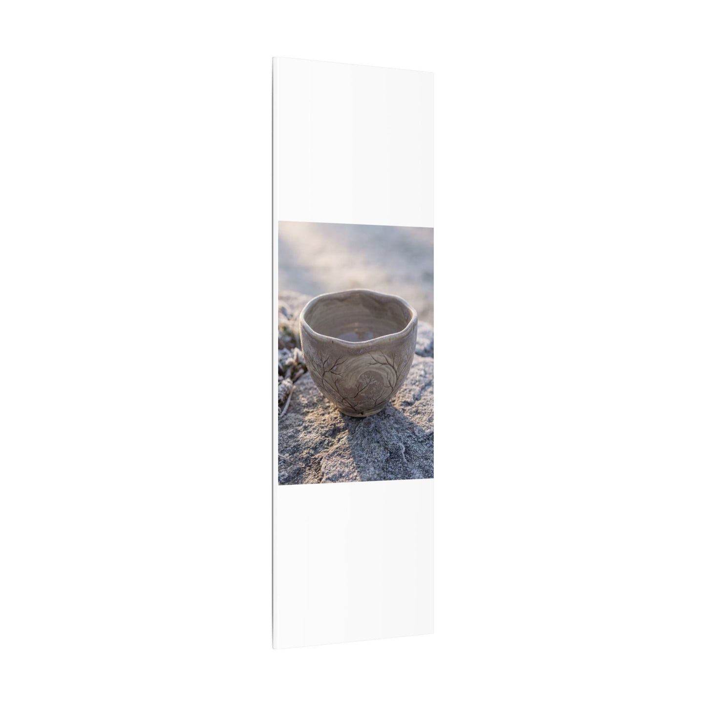 Seijaku Ceramic Bowl Canvas Art - Japandi Japanese Pattern