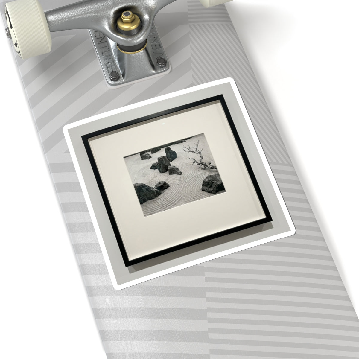 Karesansui Dry Zen Karesansui Sticker | Karesansui Dry Karesansui Art Print