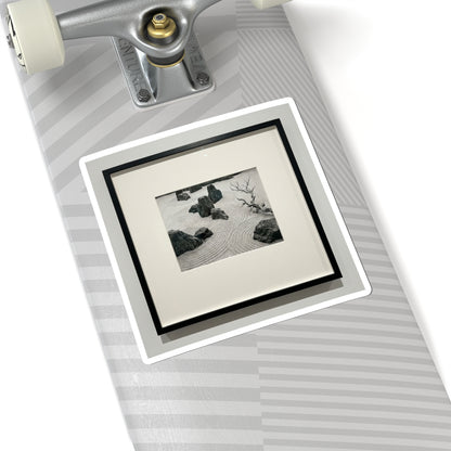 Karesansui Dry Zen Karesansui Sticker | Karesansui Dry Karesansui Art Print