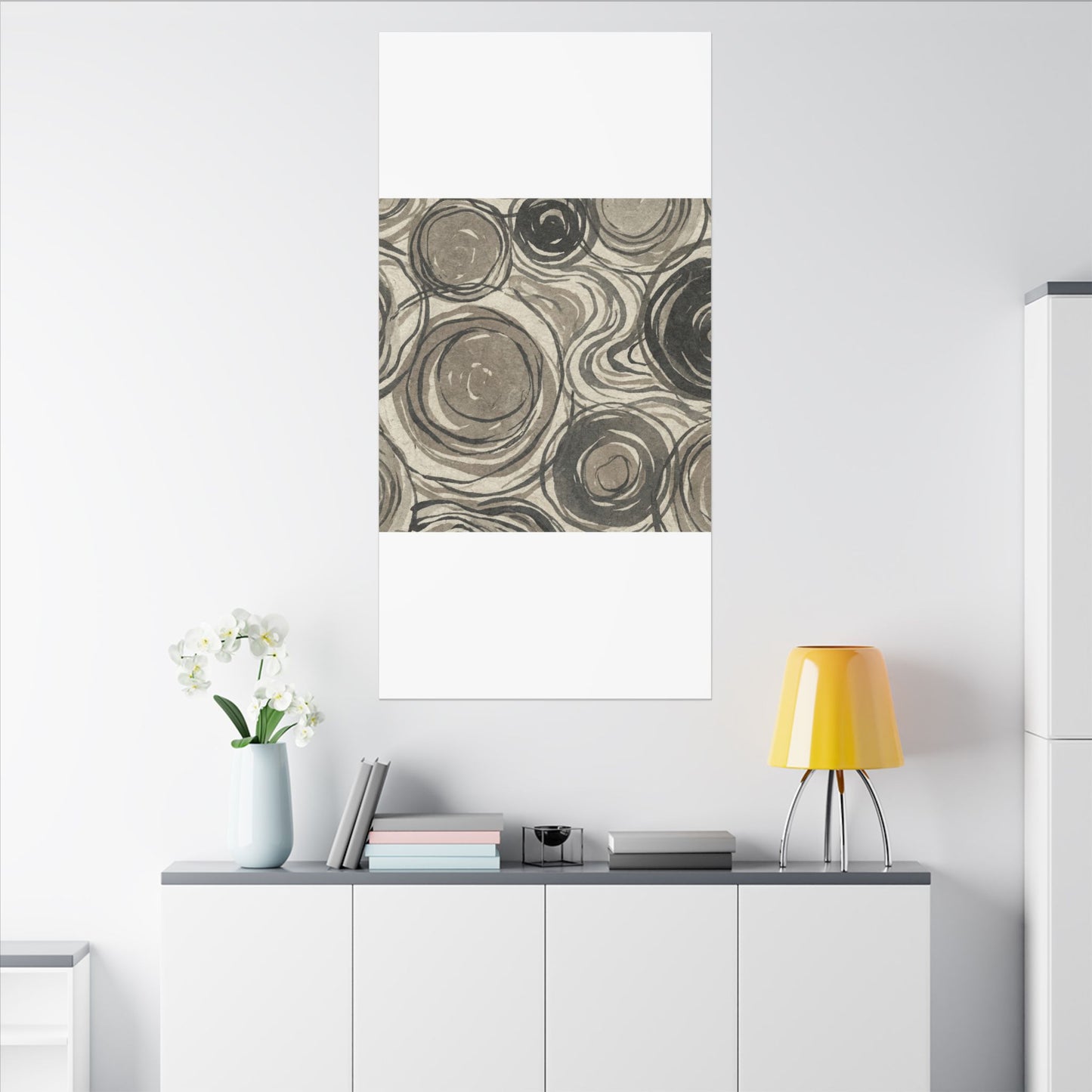 Wabi-sabi Pattern Japandi Japanese Pattern Canvas Art