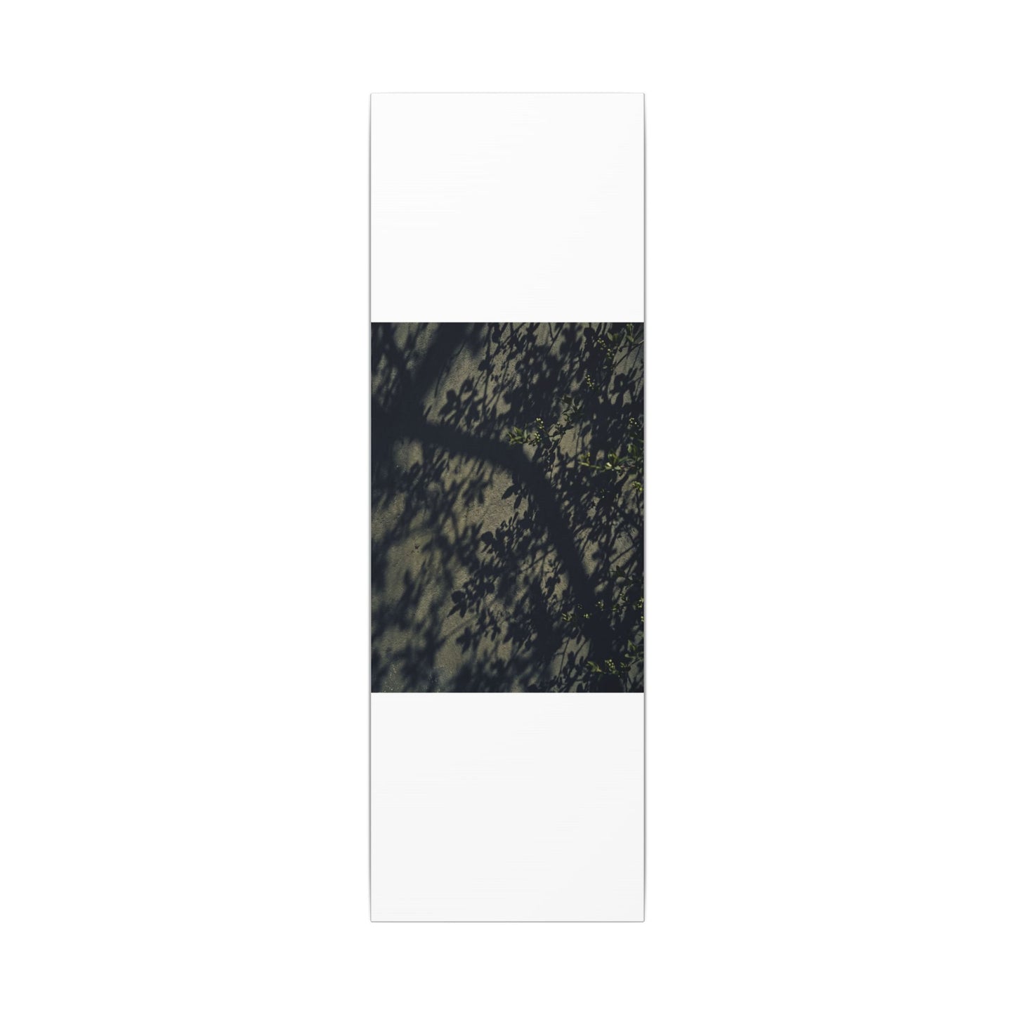 Atmospheric Shadow Play Canvas Art - Moody Minimal Dark Japandi