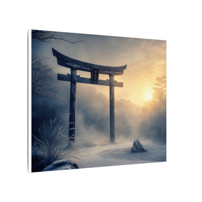 Zen Torii Gate in Golden Hour | Karesansui Canvas Art