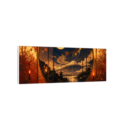 Beautiful Shoji Screen Canvas Art - Gold Vein Kintsugi