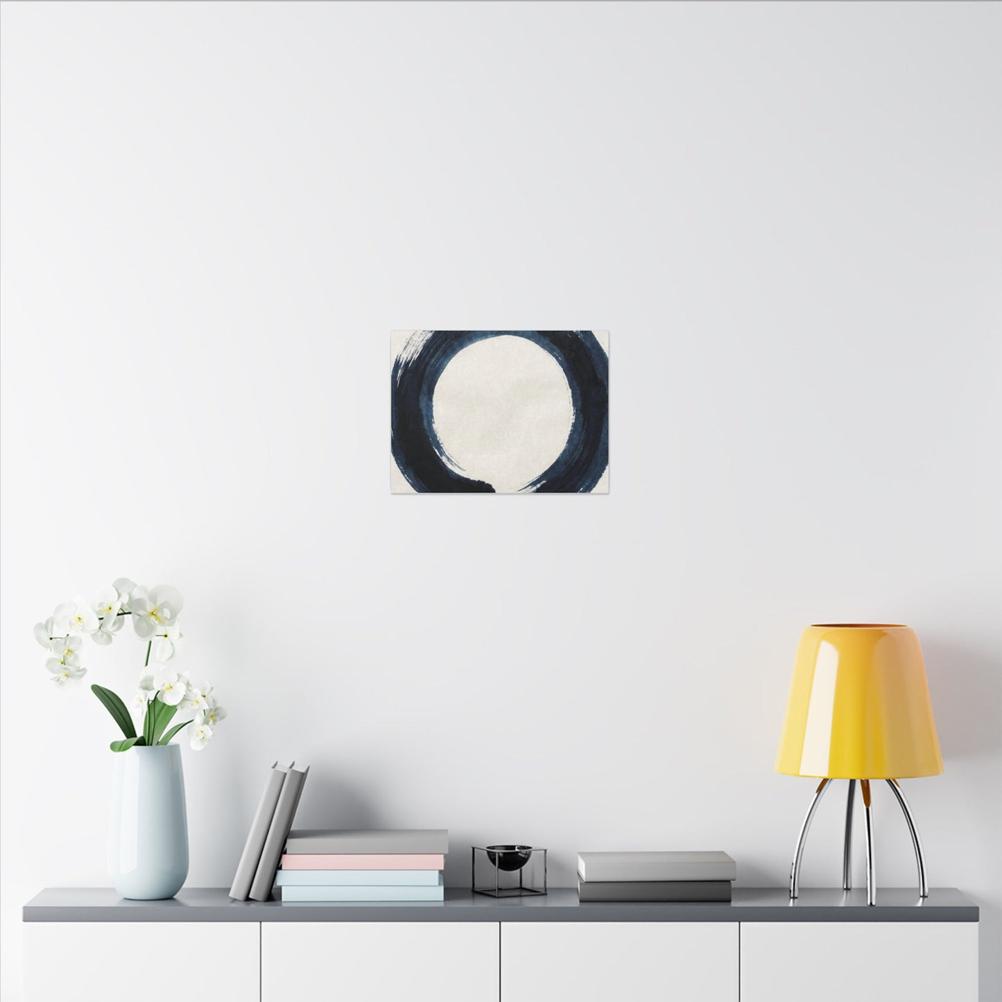Balanced Meditation Zen Enso Canvas Art