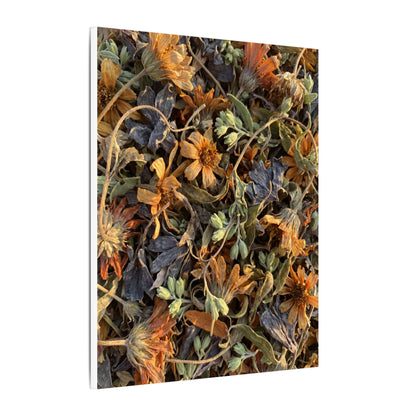 Spring Dried Flowers Japanese Pattern Canvas Art | Warm Decor