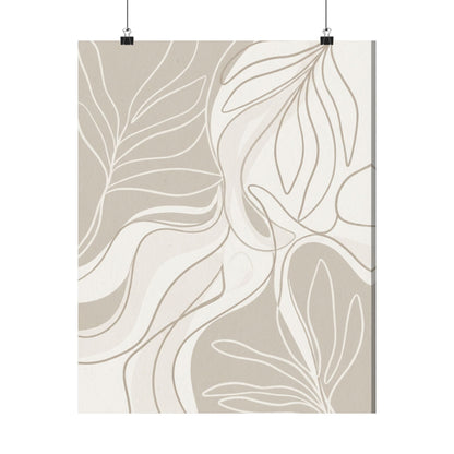 Japandi Minimalist Wall Art Print Art Print
