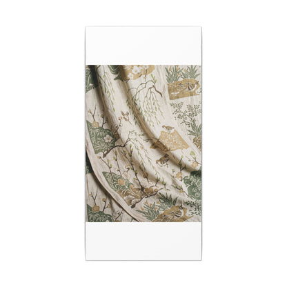 Silk Drape Canvas Art | Spring Japandi Japanese Pattern Art