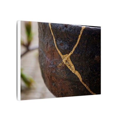 Dawn Tea Ceremony Canvas Art - Kintsugi Mono No Aware