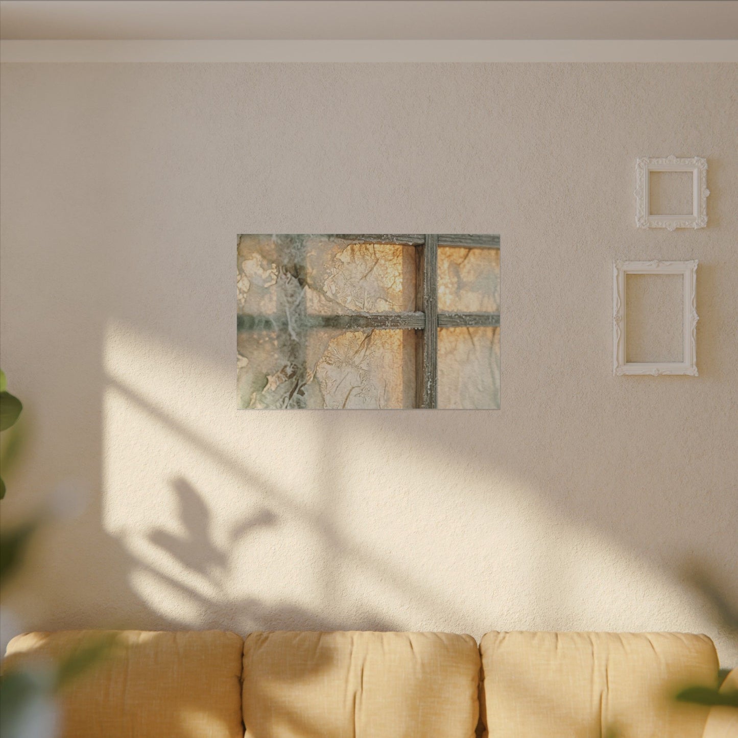 Ceramic Bowl Spring Canvas Art | Japandi Earthy Design