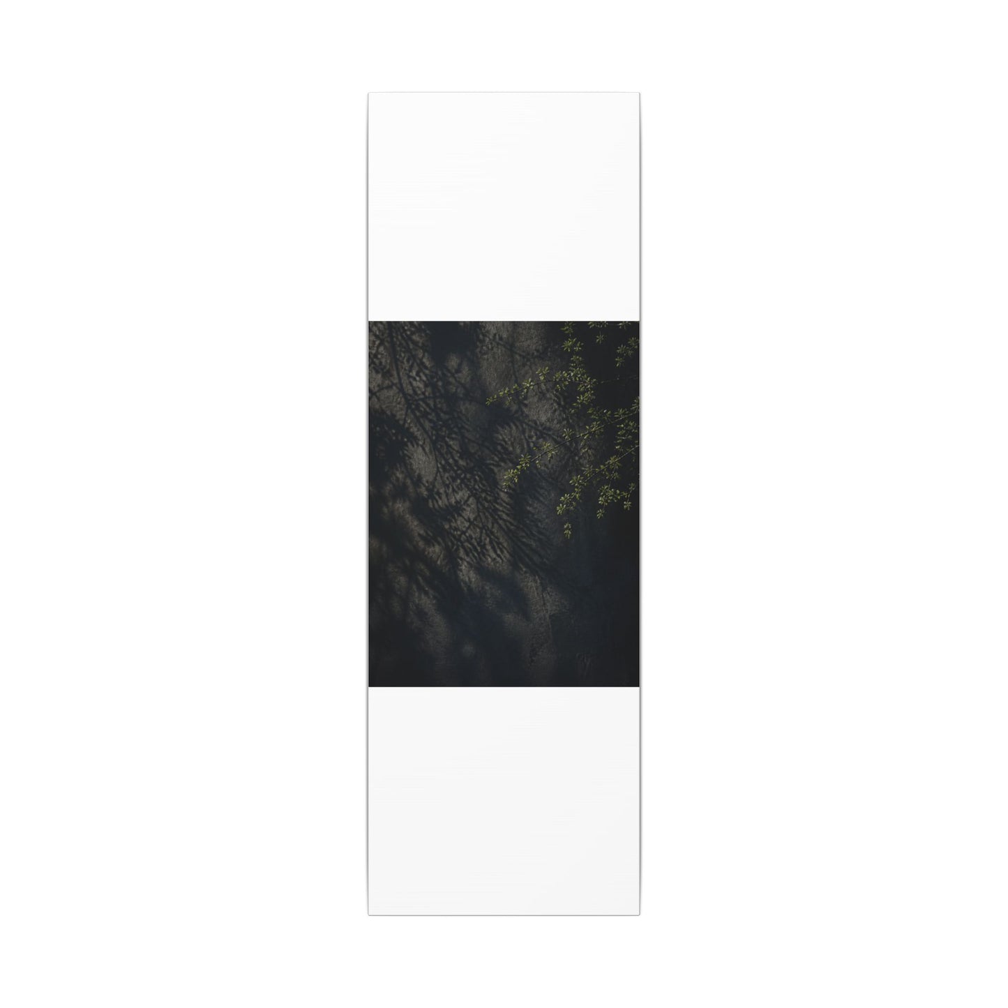 Overcast Shadow Play Canvas Art - Dark Japandi Seijaku