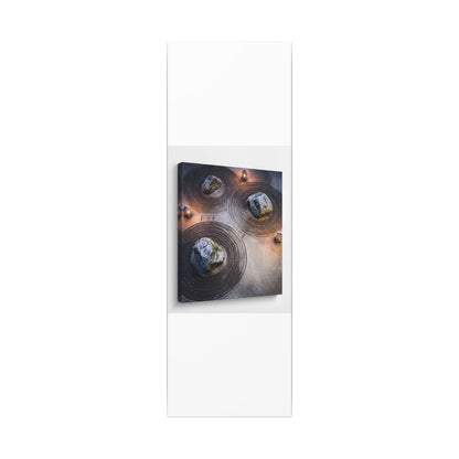 Candlelight Rock Garden Canvas Art - Japandi Ma