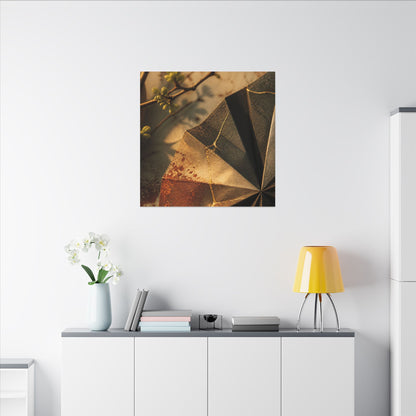 Ma Paper Fold Canvas Art - Kintsugi Broken Beauty