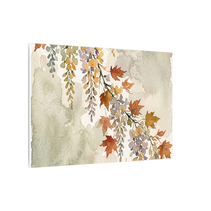 Ma Wisteria Canvas Art - Japandi Watercolor