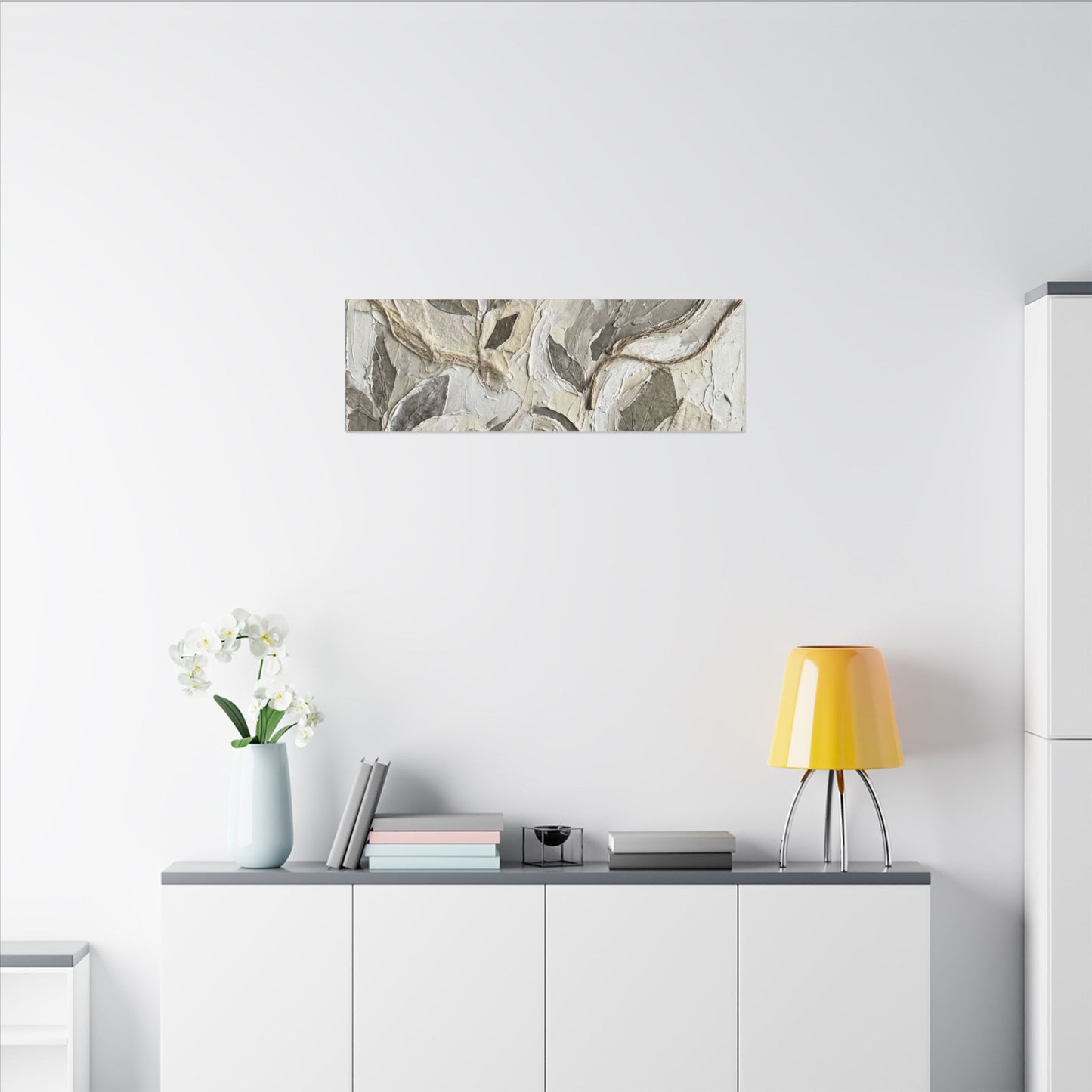 Japandi Textured Canvas Art