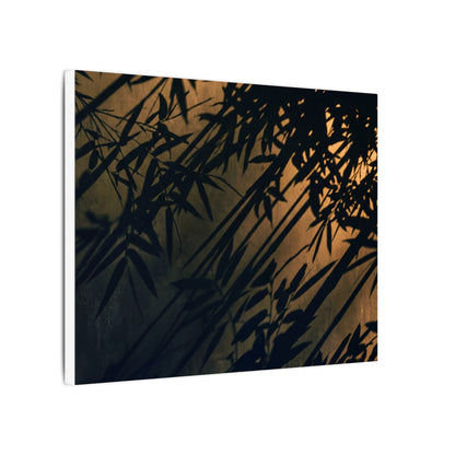 Sophisticated Shadow Play Canvas Art - Shadow Zen Dark Japandi