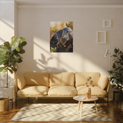 Fukinsei Rust Patina Canvas Art - Kintsugi Gold Repair