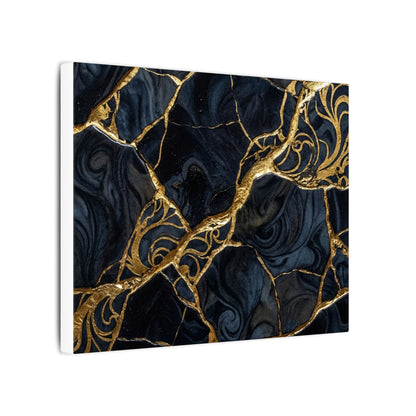 Kintsugi Gold Vein Canvas Art