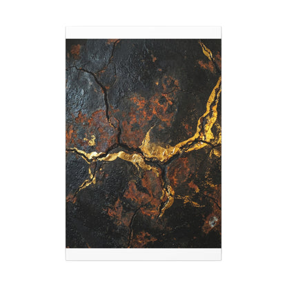 Kintsugi Broken Beauty Canvas Art