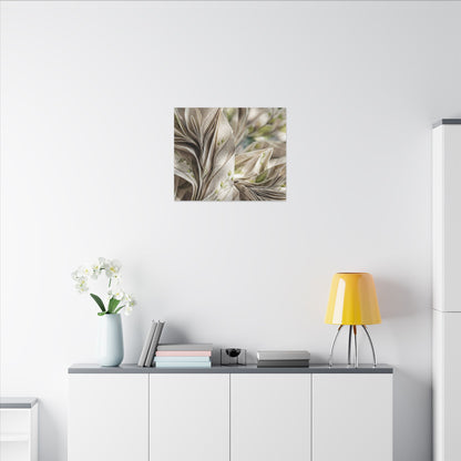 Fukinsei Paper Fold Canvas Art - Japandi Watercolor