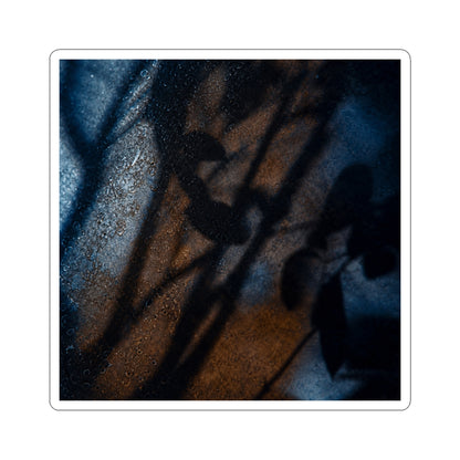 Luxurious Shadow Play Sticker - Moody Minimal Dark Japandi