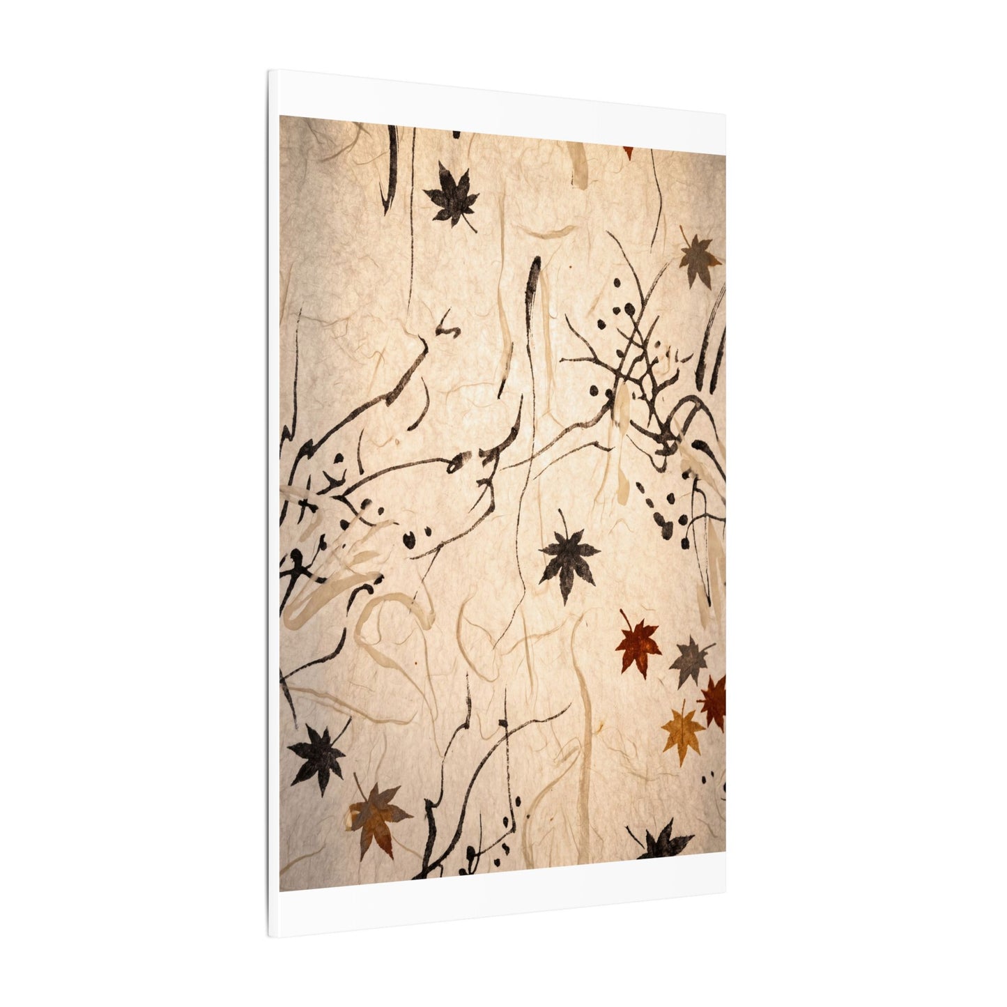 Golden Hour Shoji Screen Canvas Art - Japandi Fukinsei