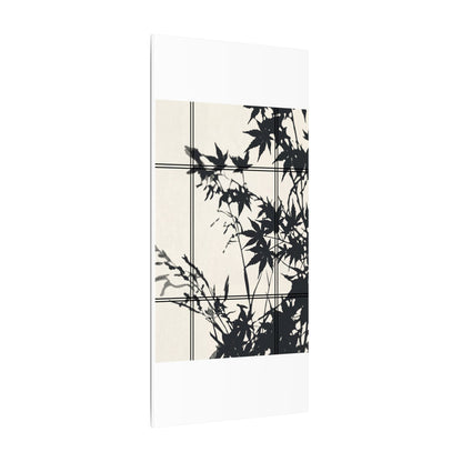 Shoji Screen Canvas Art | Summer Japandi Minimal Line Art