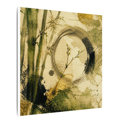 Ink Brushstroke Sumi E Canvas Art | Calm Zen Art