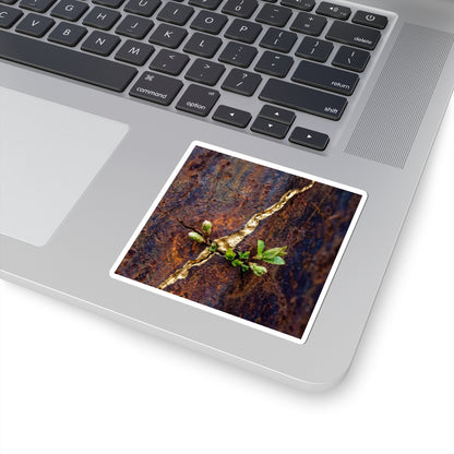 Rust Patina Sticker | Spring Kintsugi Broken Beauty Art