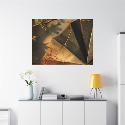 Ma Paper Fold Canvas Art - Kintsugi Broken Beauty