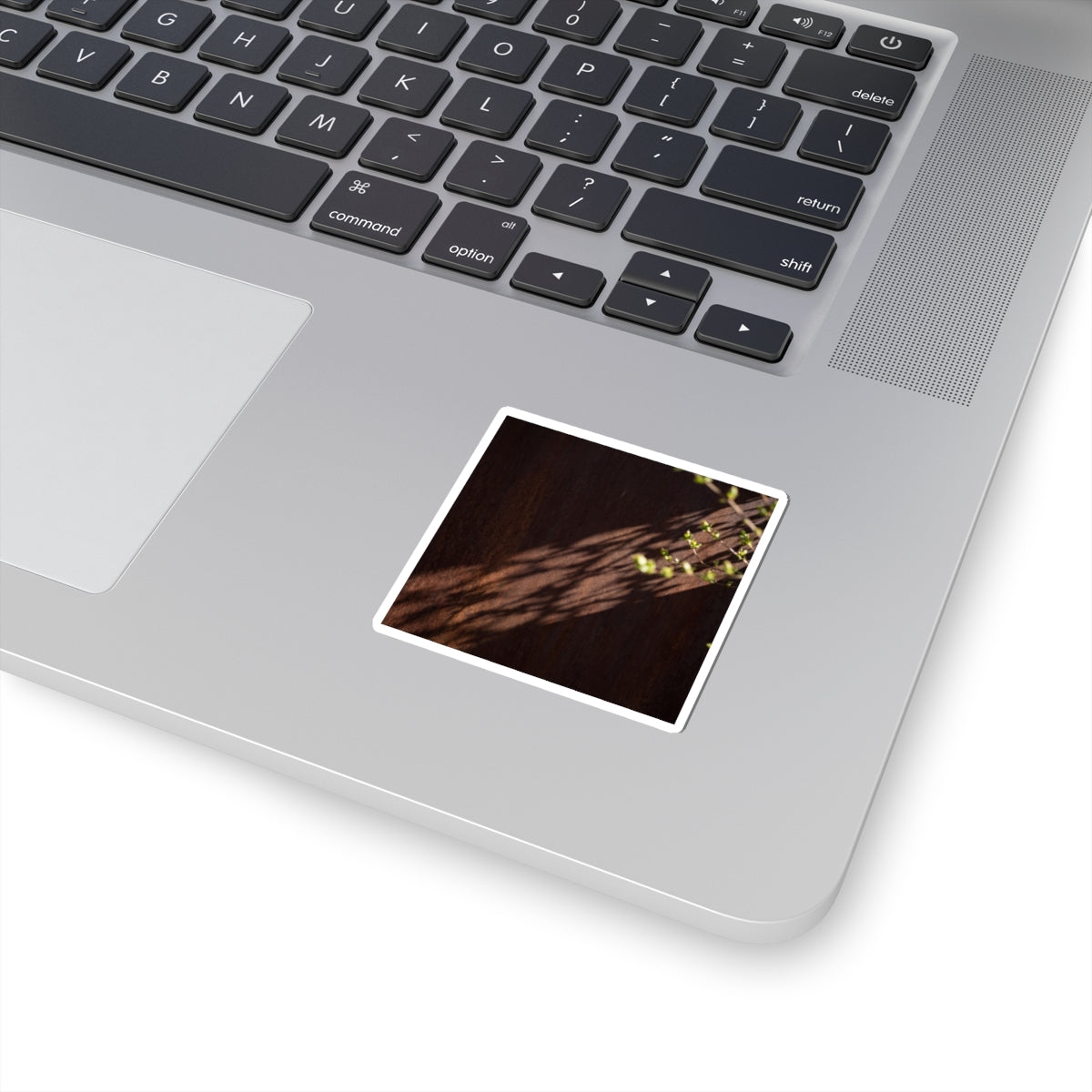 Dark Japandi Rust Patina in Dappled | Moody Minimal Sticker