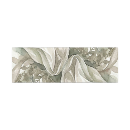 Summer Silk Drape Watercolor Canvas Art | Cozy Decor